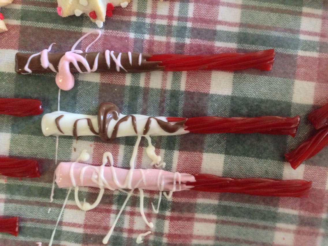 It can be a tad but messy. Use wax paper so the chocolate doesn't stick.