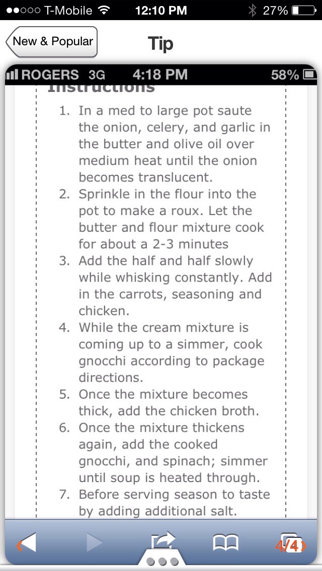 Olive Gardens Chicken And Gnocchi Soup