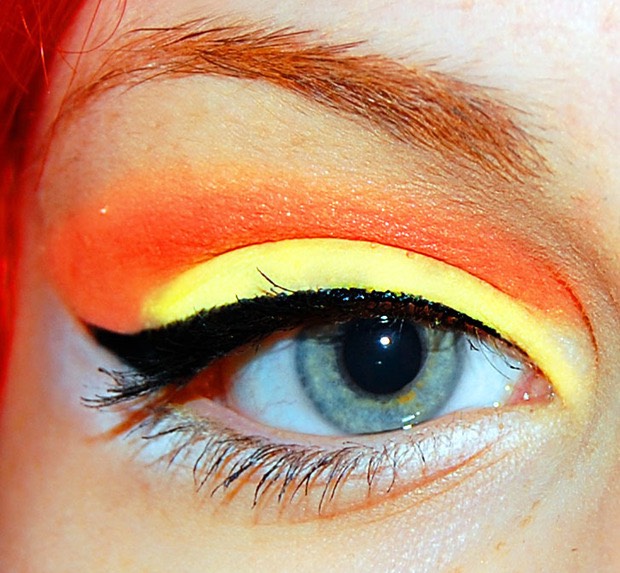 Red/Orange Eyeshadow Makeup🏮