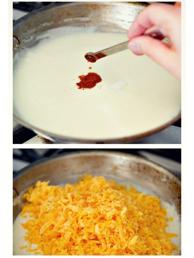 Homemade Nacho Cheese Sauce.