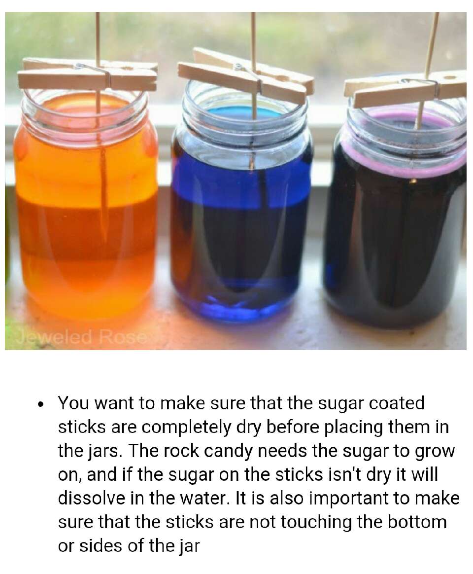 Rock Candy Experiment