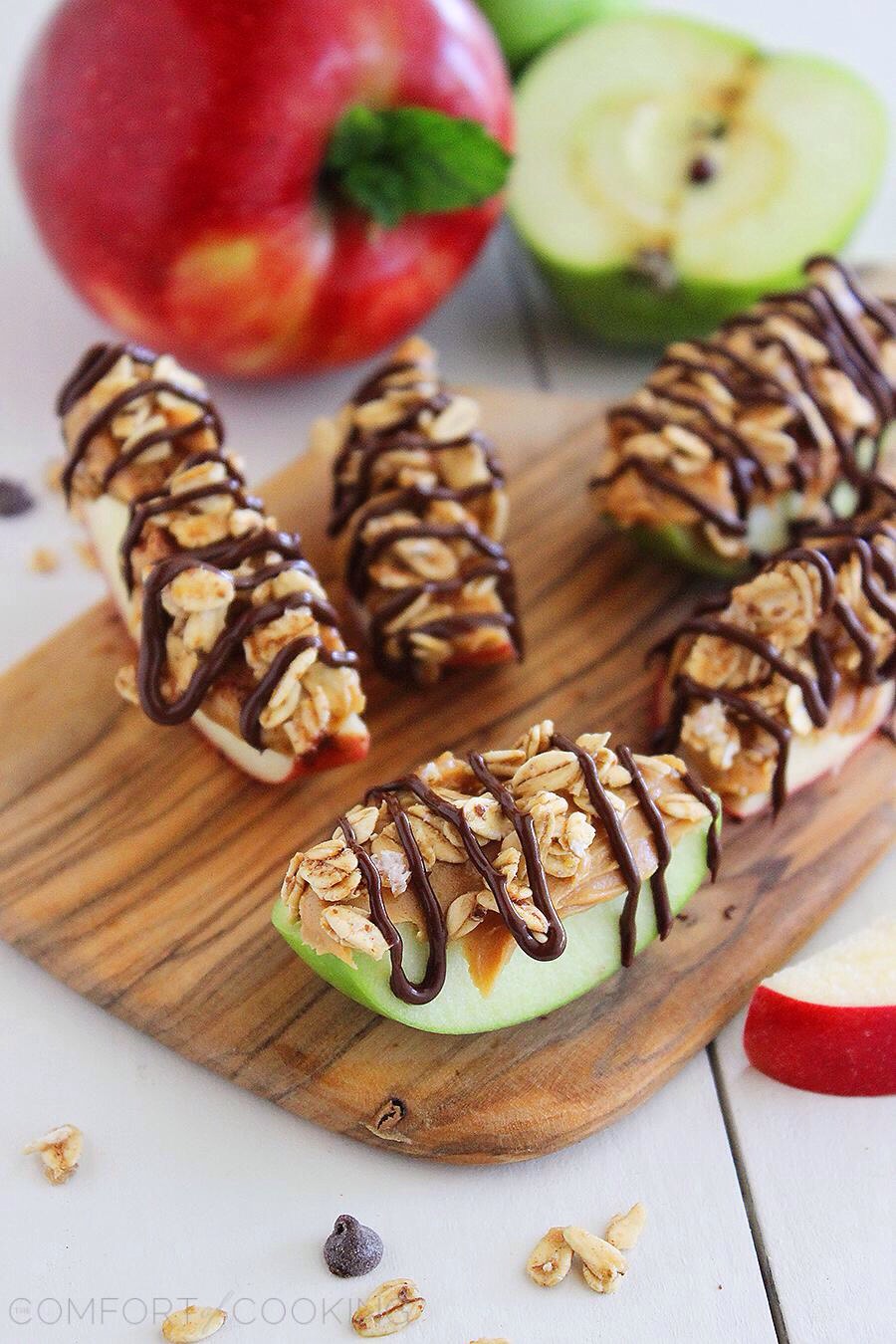Apple crisp wedges #sweet&healthy treat