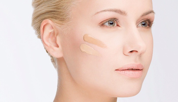 3. If you accidentally purchase a foundation that’s too dark, adding a bit of moisturizer to your mix can help lighten it.