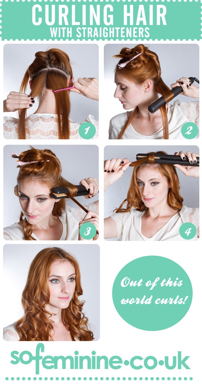 Straightener Hair Hacks