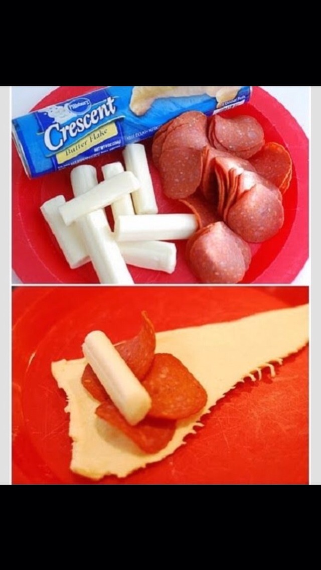 Mini Pizza Rolls🍕