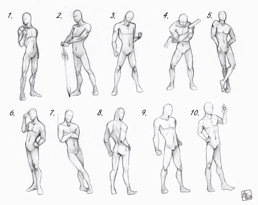 Sketching Help: Face, Hair, And Body
