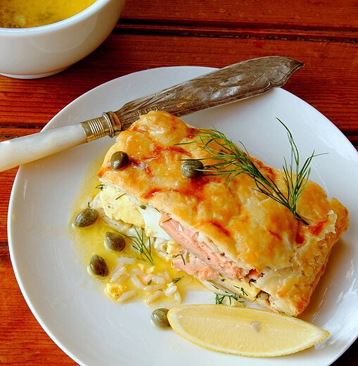 Salmon Coulibiac