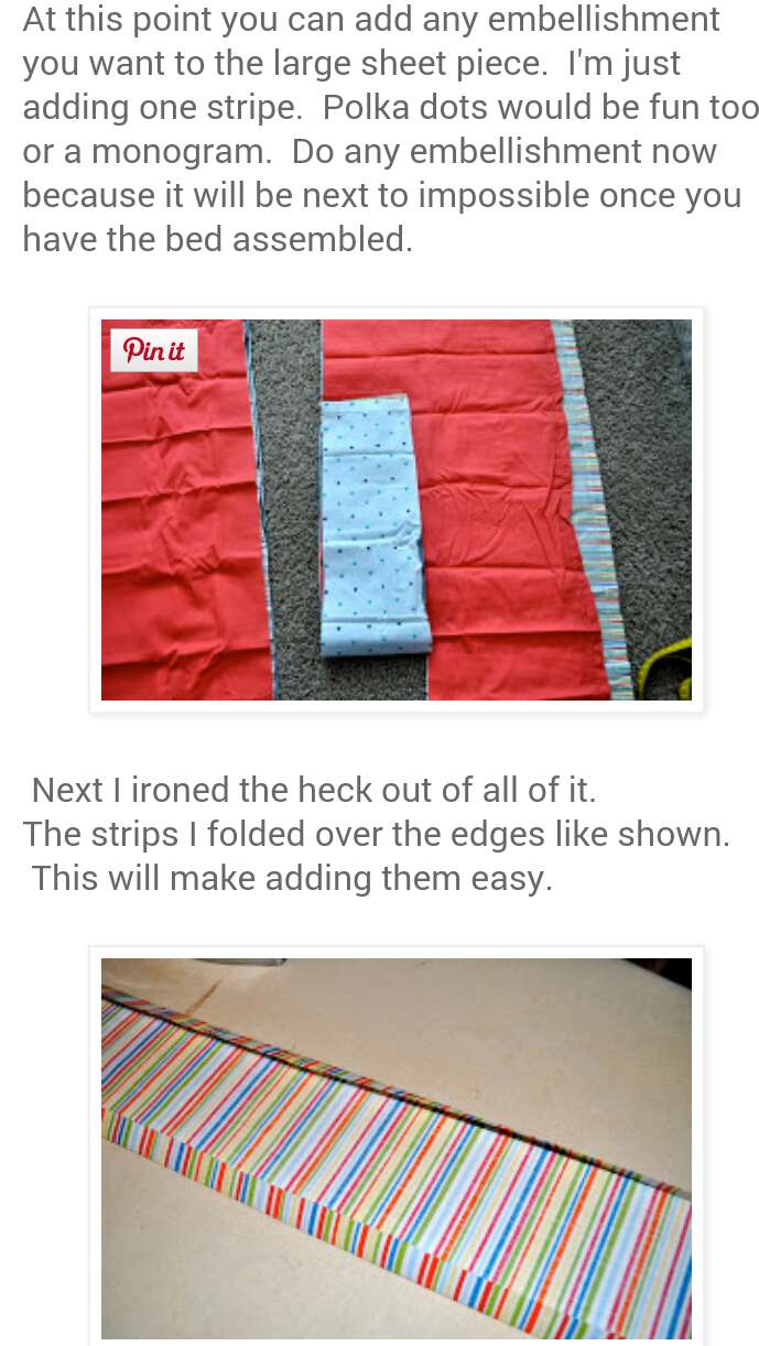 EASY PEESY FLOOR PILLOW BED TUTORIAL