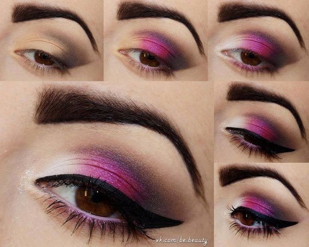 Pink Eyeshadow Tutorials👛