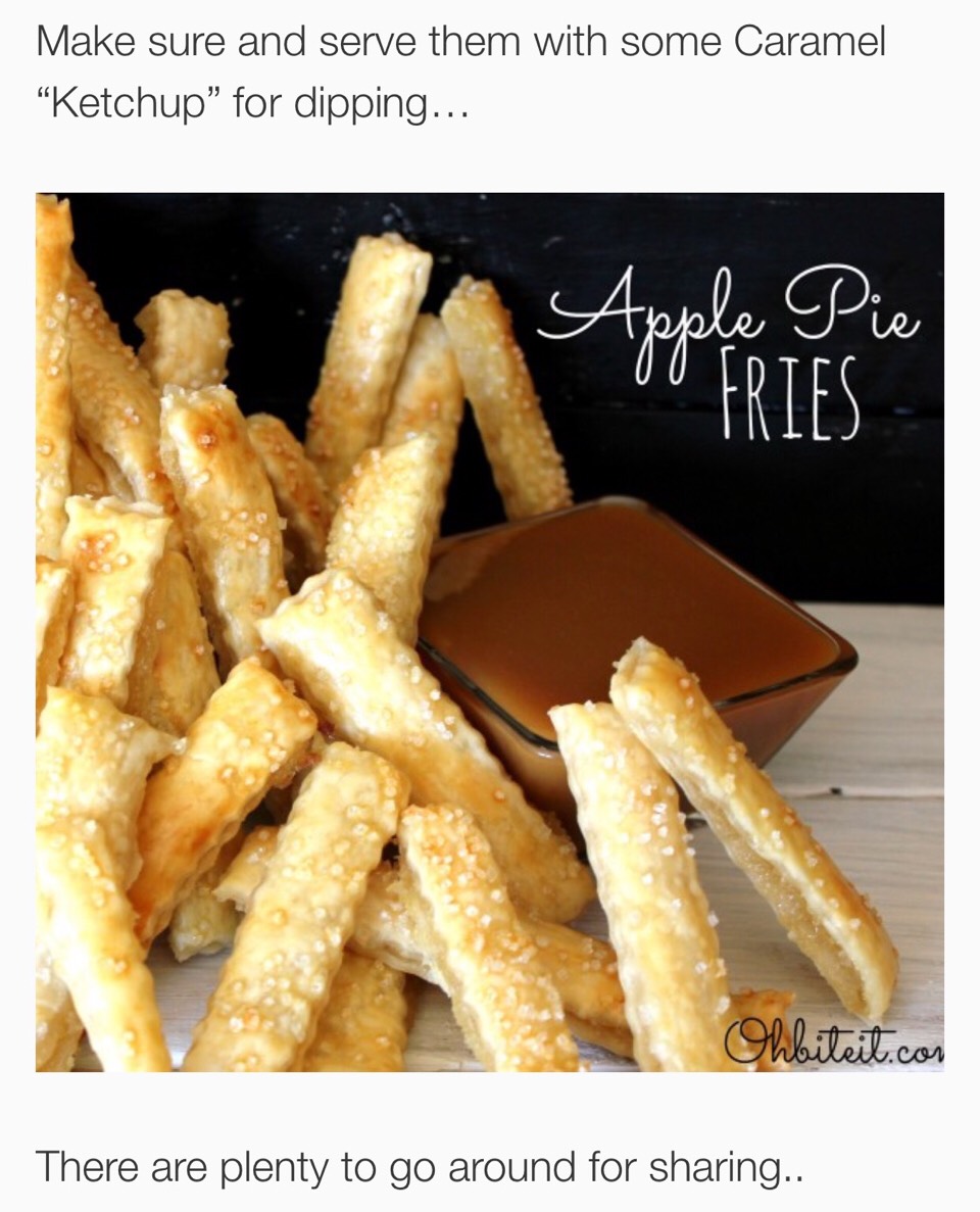 Apple Pie Fries. 😍 