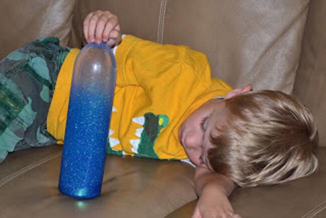 Create an effective  time out . Just fill bottle with 3/4 of water.. Then add a bottle of glitter glue and some glitter .. Then when ur child is in timeout they just flip the bottle and wait till all the glitter is down n they are out of timeout 