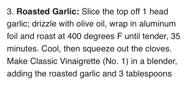 10 Homemade Salad Dressings