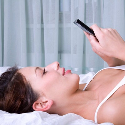 Ban your phone! Need to send out one last e-mail before you “officially” turn in? Not so fast. Typing in bed can wind you up, so when you do unplug, it will be harder to fall asleep.
