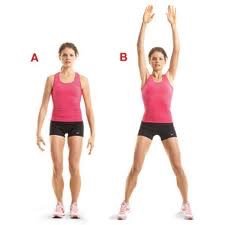 40 jumping jacks