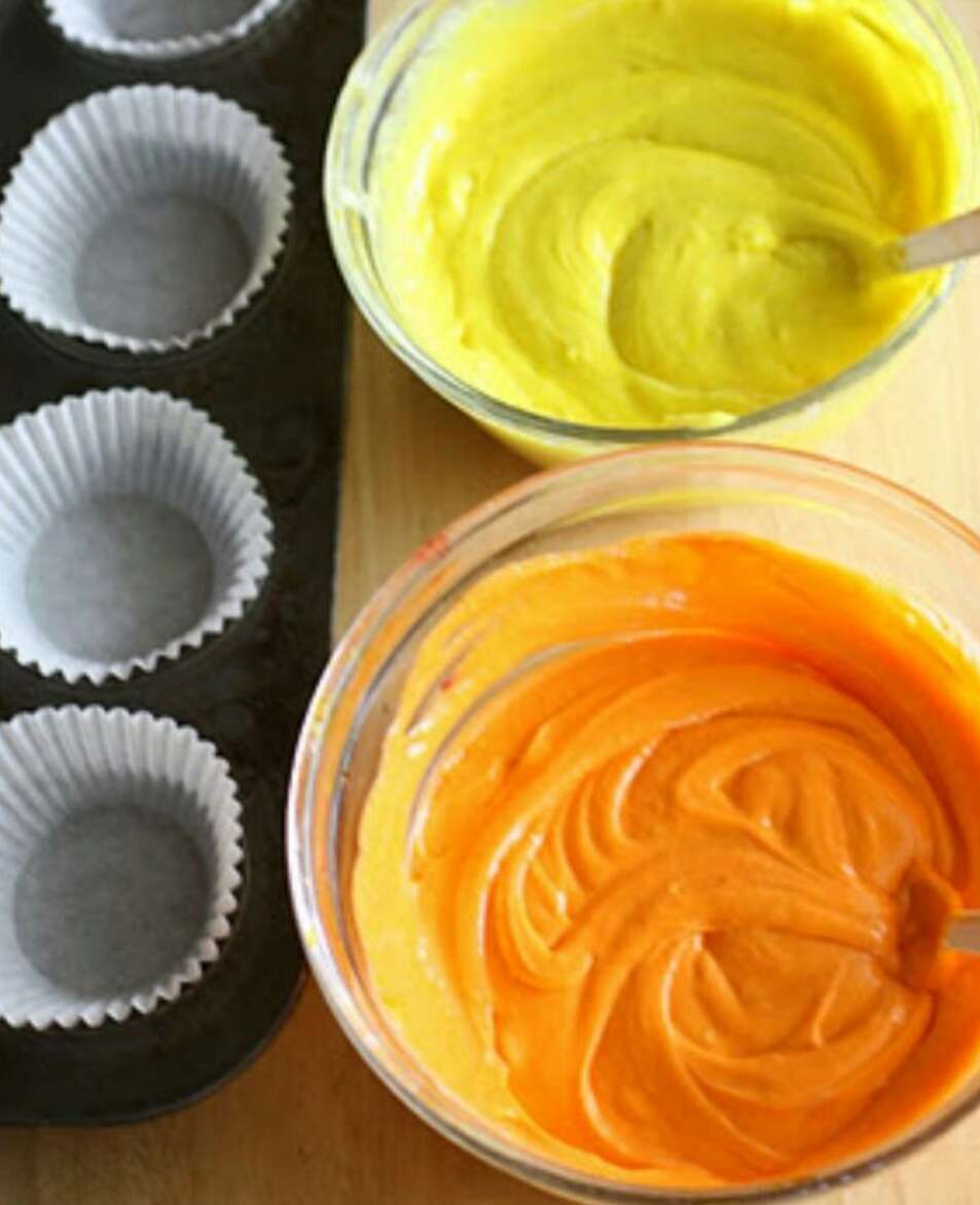 Candy Corn Cupcakes!!!