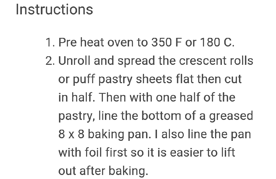 Strawberry Crescent Roll Cheesecake Bars!!