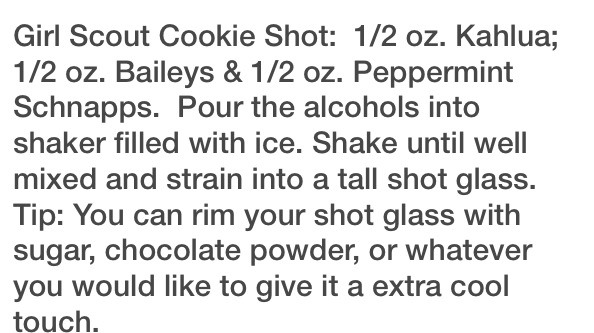 Awesome Party Drinks And Shots!