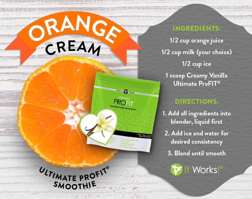 Looking For A Sweet Treat But Don't Want to Fall Off Your Diet Try An Awesome It Works Smoothie 🍹