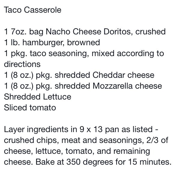 Taco Casserole