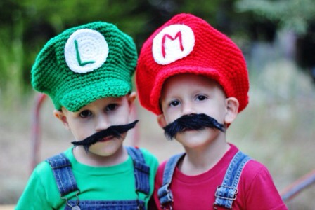 Luigi and Mario brother! Great for twins!