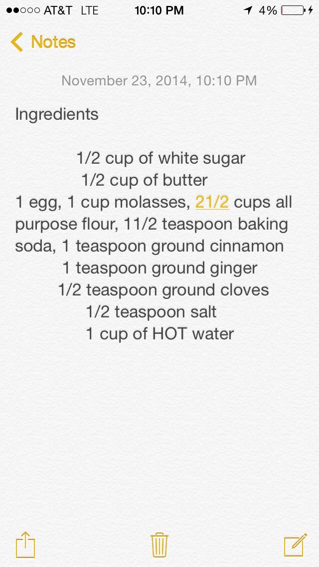 Favorite Old Fashion Ginger Bread, For Christmas Parties! 