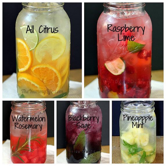 Fruit Infused Water Recipes!!