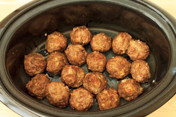 Slow Cooker Meatball Sub