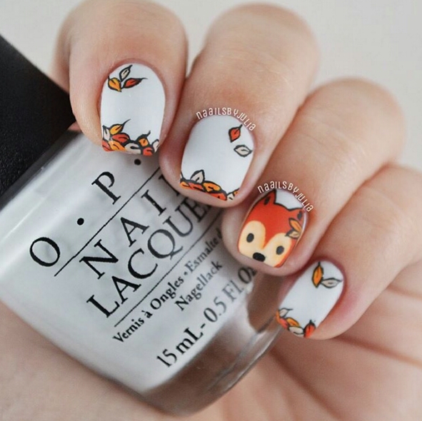 OMG So Pretty Fall Nail Art Ideas💅💕#FallNails