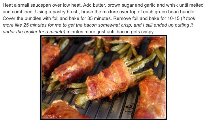 Bacon Wrapped Green Beans Recipe! 👍💜