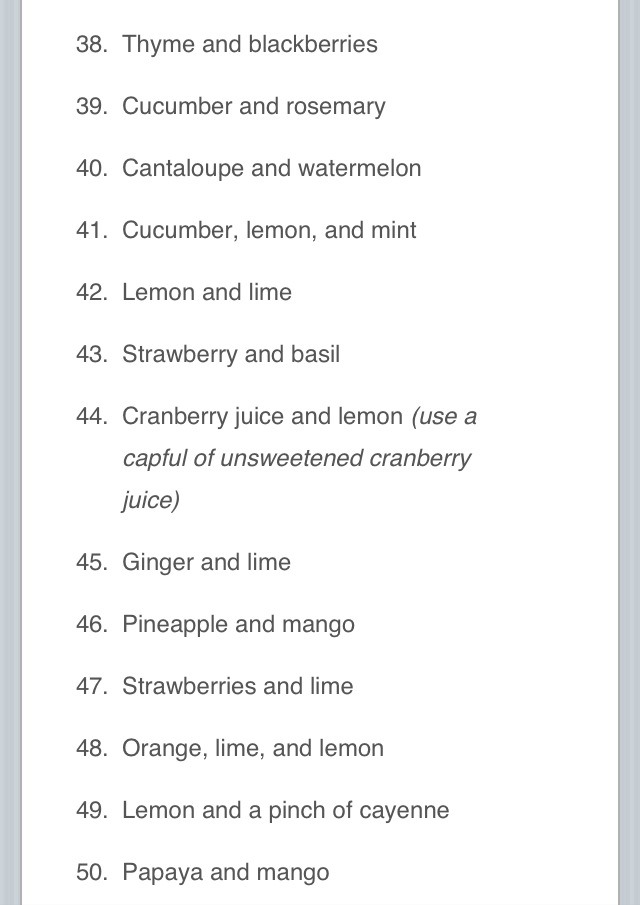 50 Amazing Flavors Water Ideas