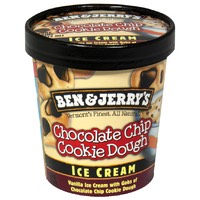 His favorite ice cream flavor is chocolate chip cookie dough