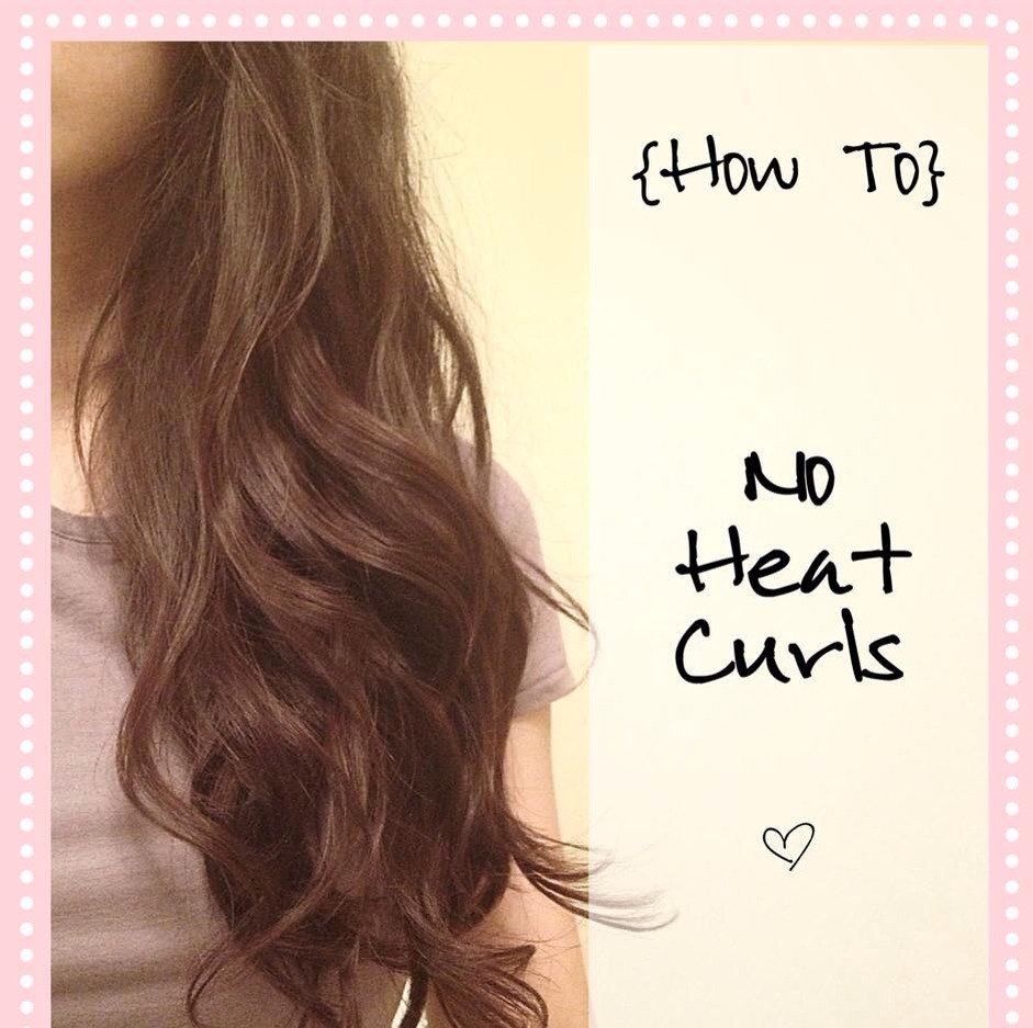 No heat curls . ☺💕