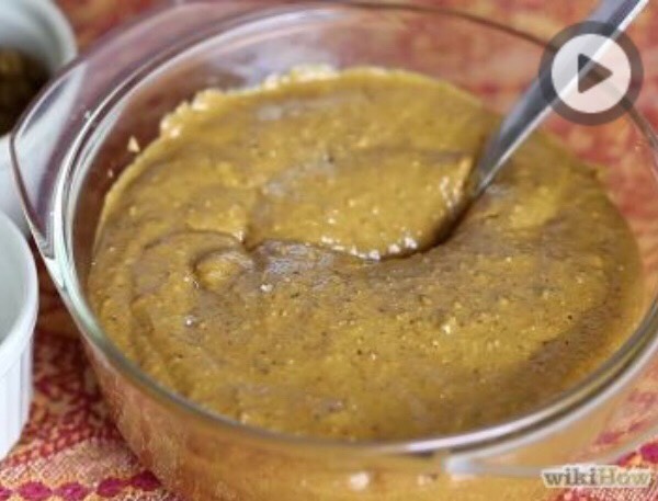 Taste your freshly made peanut butter and add a dash of salt or sugar if needed.