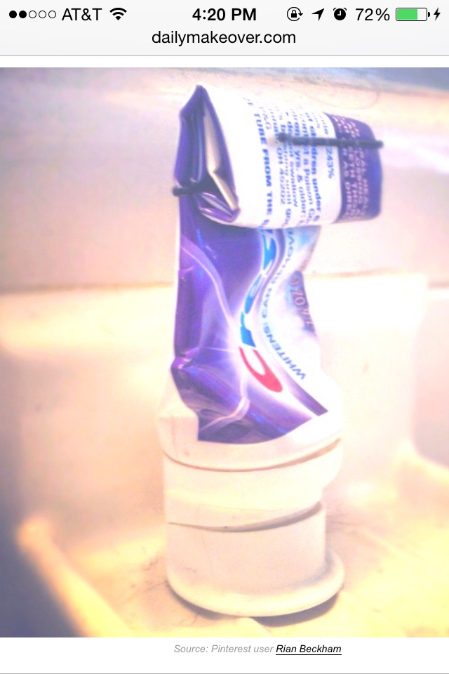 4. Use bobby pins to help squeeze all the product out of a tube of toothpaste, lotion or sunscreen.