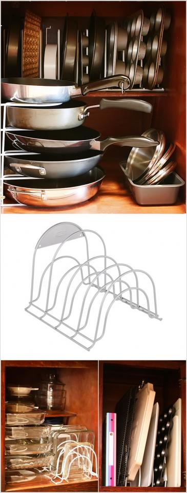 Clever Ideas To Organize Your Kitchen Cabinets