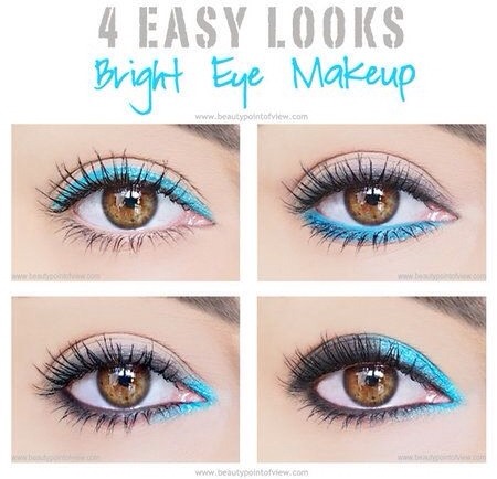 33. easy blue & bright- 4 ways to wear 