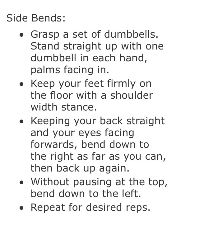 Very detailed 2 Week Workout With 3 Moves To Blast Your Love Handles With Full Instructions 👍😎