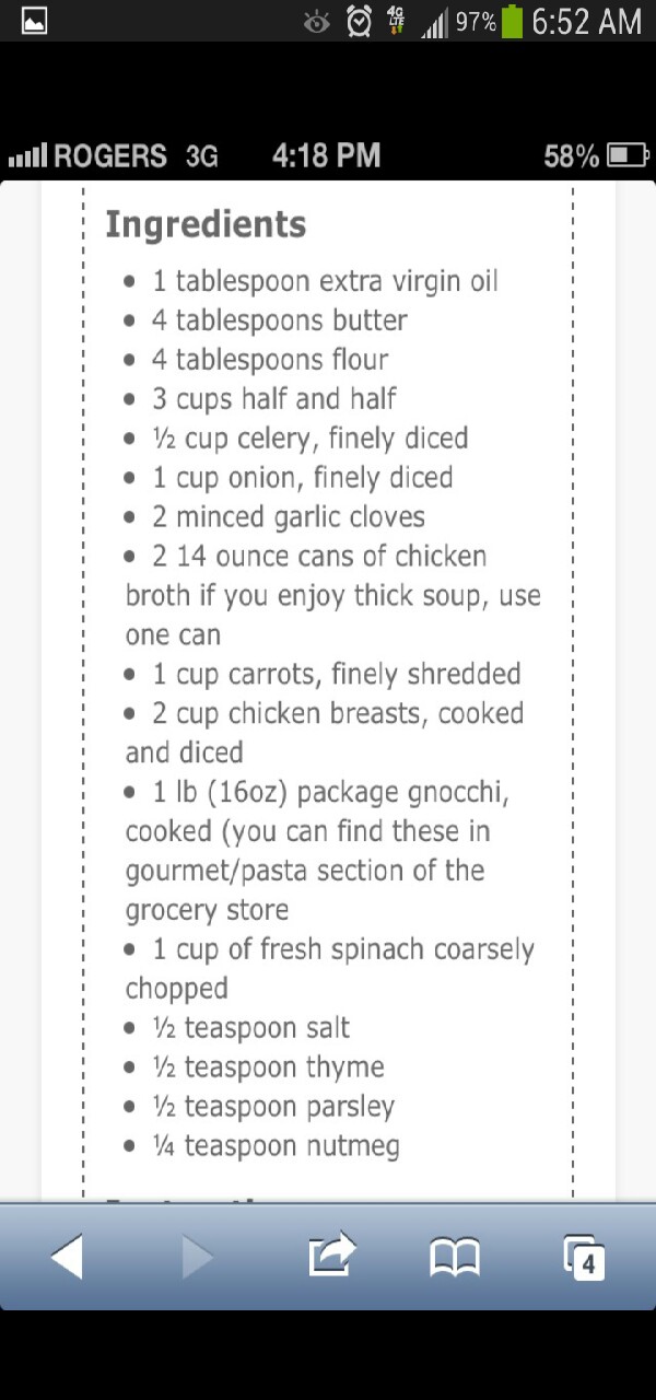 Olive Gardens chicken and gnocchi soup! The closest copycat recipe tastes identical !