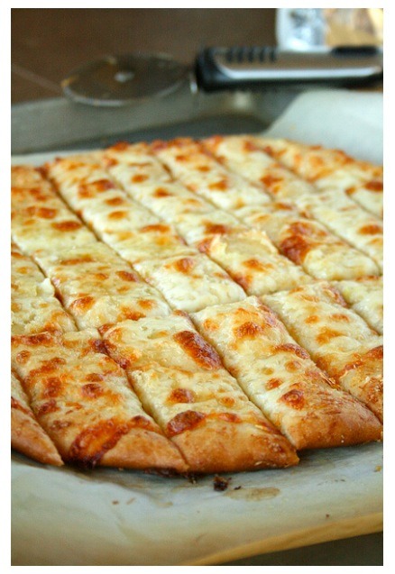 Fail-proof Pizza Dough & Cheesy Garlic Bread