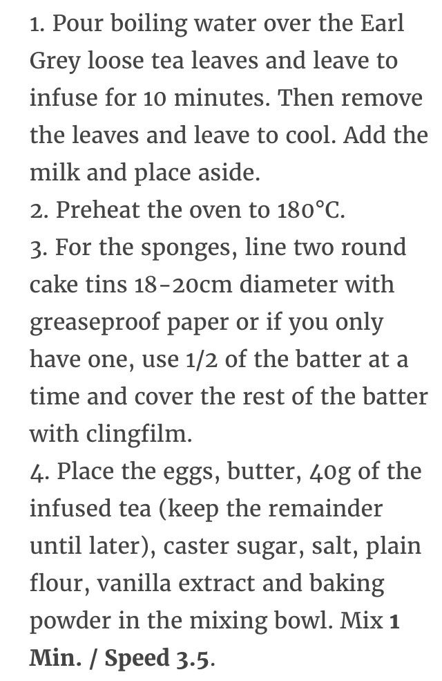 Earl Grey Lavender Cake 