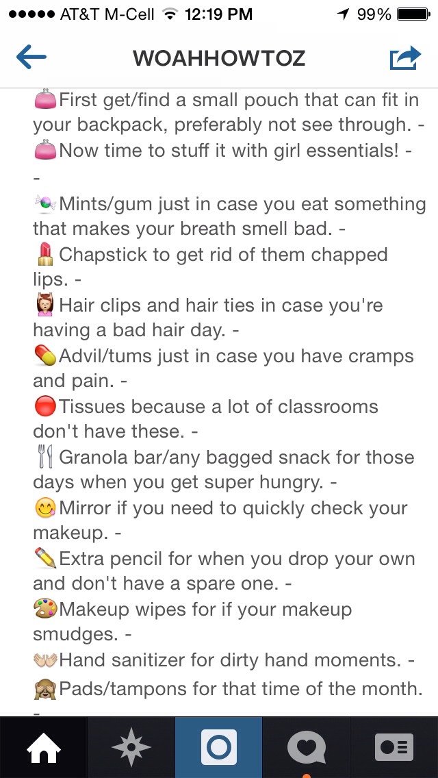Emergency bag