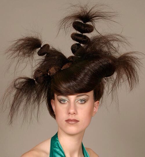 weird crazy hair styles