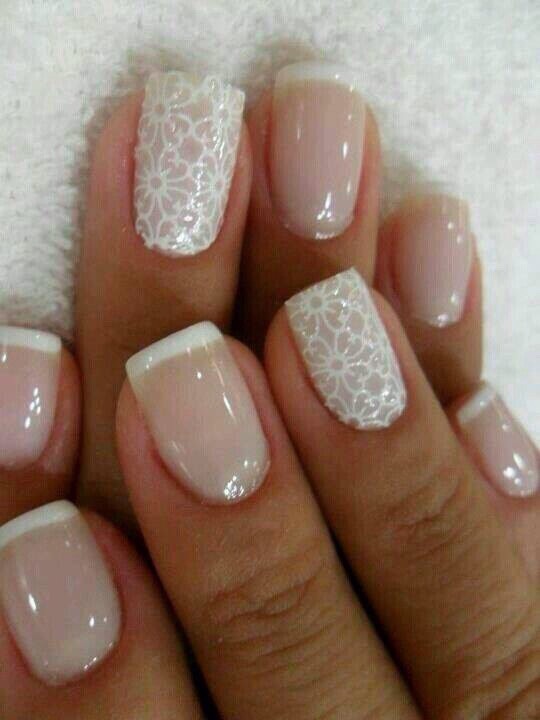 Lace Design Nails