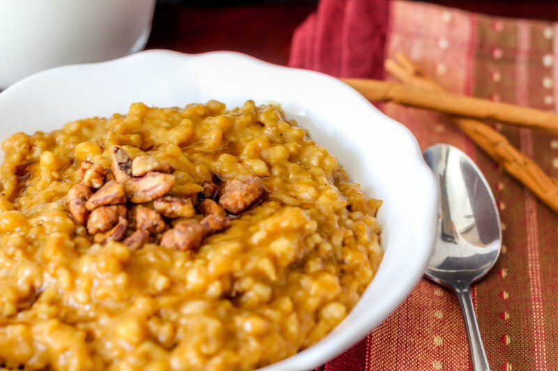 Pumpkin Pie Oatmeal