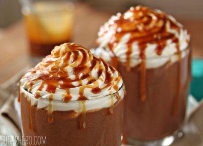 1
Salted Caramel Hot Chocolate
