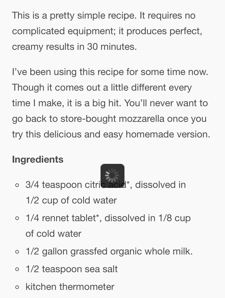 You’ll never go back to store-bought Mozzarella once you try this easy homemade 30 Minute Recipe
