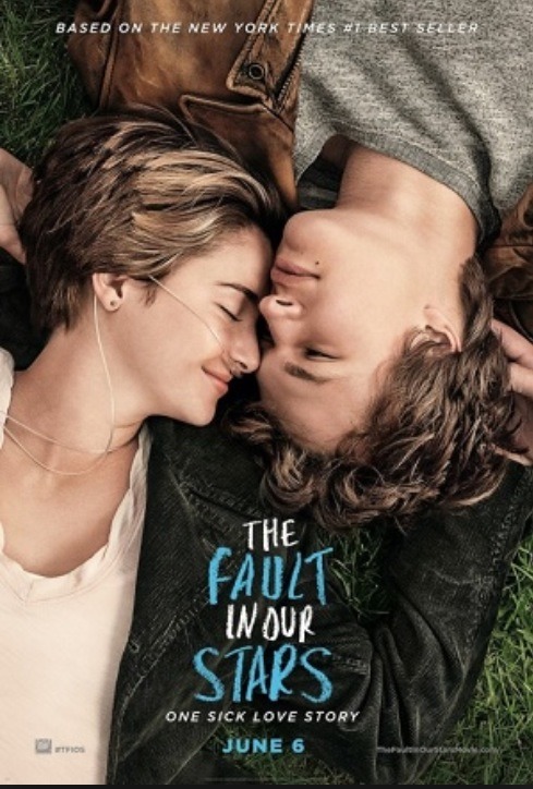 The fault in our stars
This is a romantic comedy / sad movie. It's new but brilliant. One of my favourites and the book it amazing too.