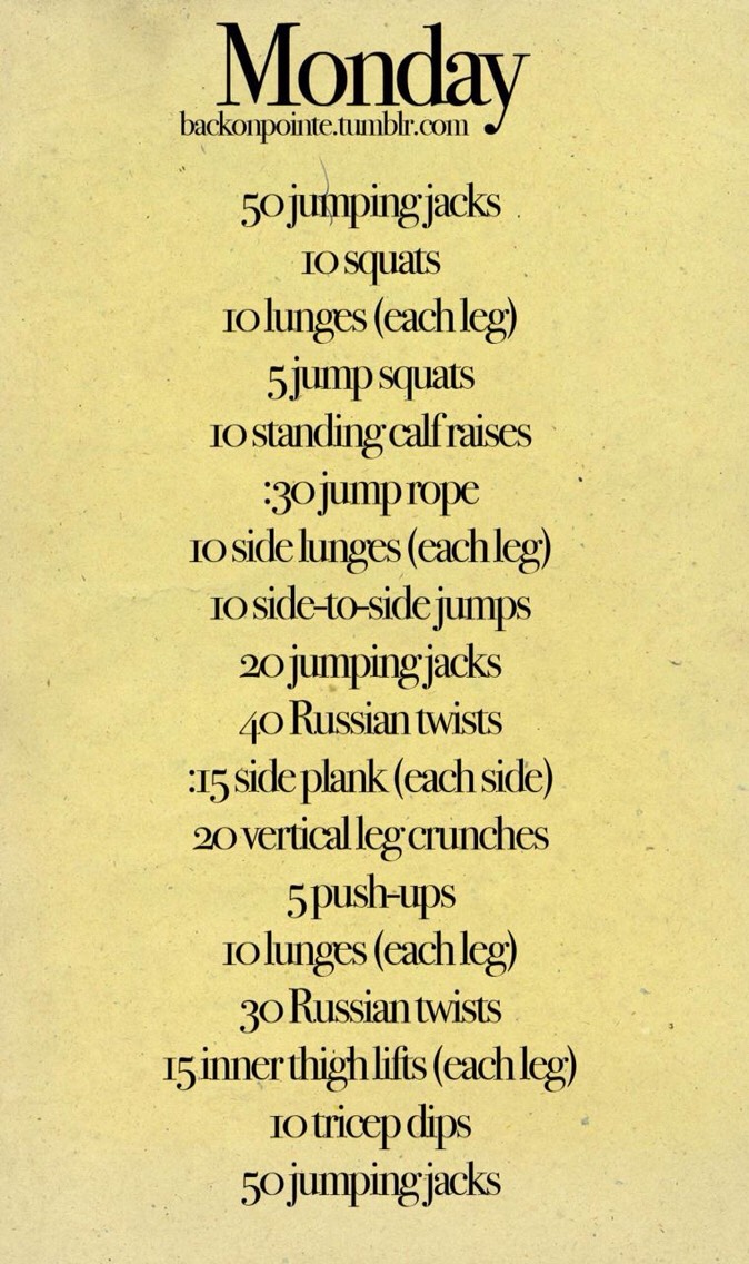 Summer Body Daily Workout 💪