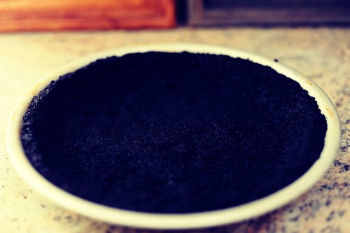 Then put the filling on top of the Oreo crust pie and put the pie in the refrigerator for 24 hours. If you want you can add whipped cream on top and or hot fudge or chocolate syrup! ENJOY!