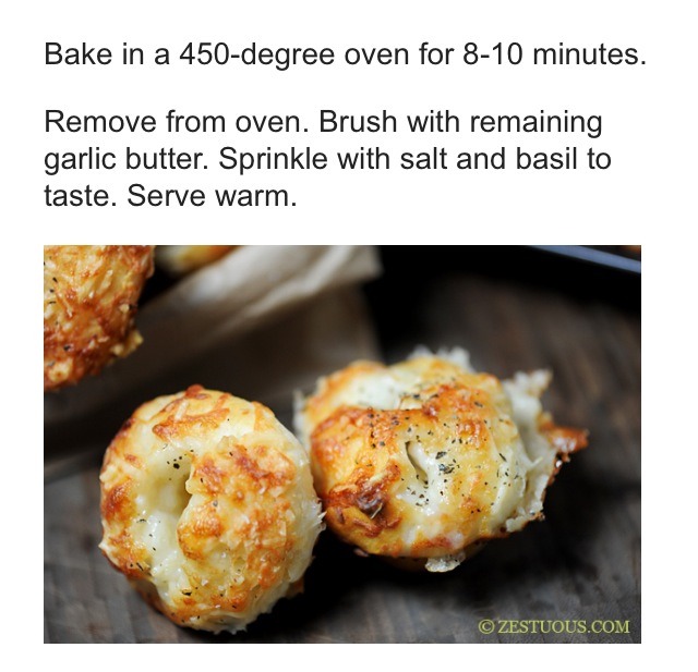 " Delicious Garlic & Cheese Biscuit Bombs"😋